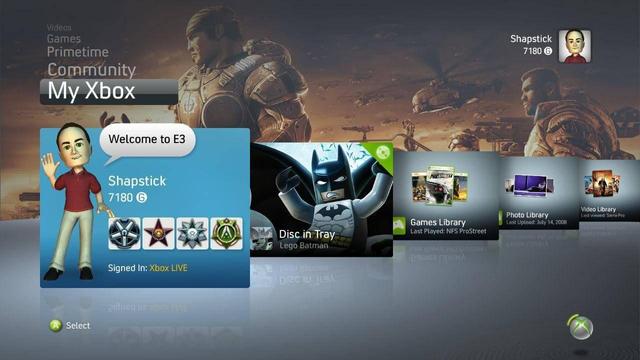 El mejor menu que tendrá cualquier consola, el NXE de la 360 (estube hasta en la beta 😇).