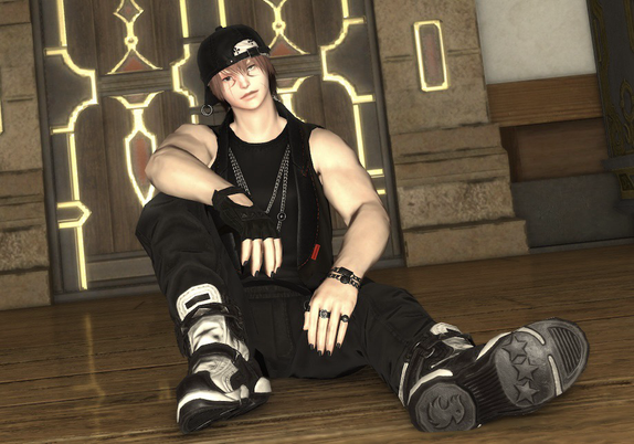Noah Mihato in new glamour.  