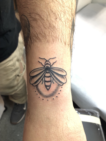 Firefly tattoo by Mitch Wolff Tattoons 