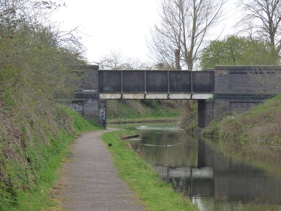 A photo titled "Woodward's Bridge on the Walsall Canal", taken near Scarborough Road Bridge by ell brown on Flickr.