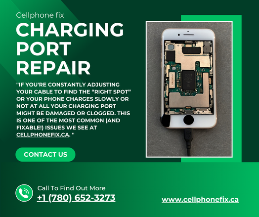 Charging port repair near edmonton