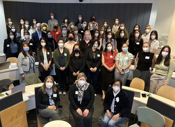Post by the Rehabilitation Science Research Network for COVID (@UofTCOVIDRehab on Twitter) of the in-person #COVIDrehab forum.