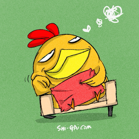 Chicken thinking