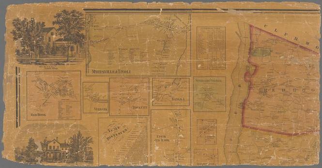 Map of Dutchess Co., New York