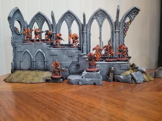 More rats infesting a ruin