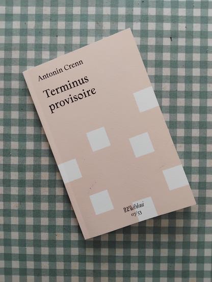 Terminus provisoire,d’Antonin Crenn, publié à l’œil ébloui.