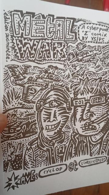 Livre Metal War de Y5 p5 