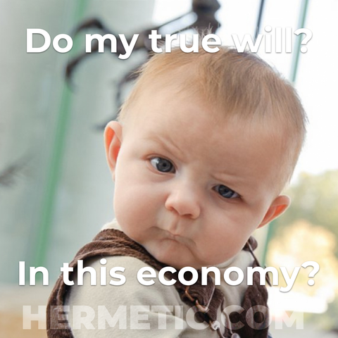Baby confused face meme format; text is in OP