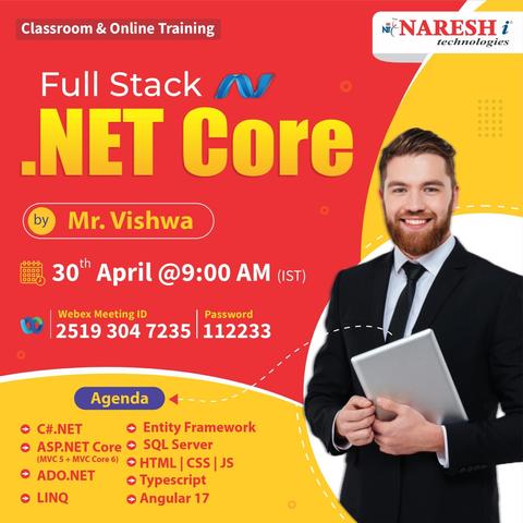 🚀 Learn C#.Net & Full Stack .Net – Free Training!