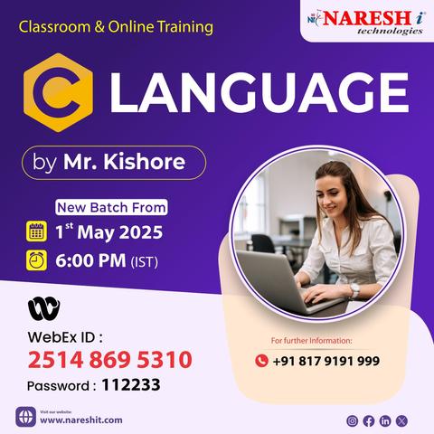 🚀 Free C Language Course!