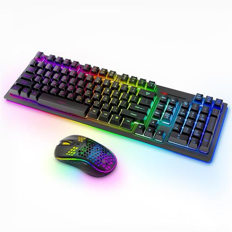 MOOJAY Wireless PC Gaming Keyboard and Mouse