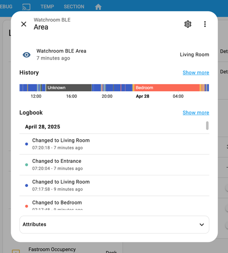 My Apple Watch tracked my rooms