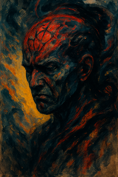 Born from the ashes of a world unworthy, he walks a paradox—hating what he cannot help but heal. In every heartbeat, war: savage contempt for humanity’s rot, wedded to a soul that still dares to build. He is not salvation. He is the mirror held to our disgrace. #DrHermanSJr #savehumanity #humanity