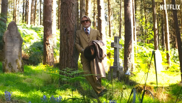 Daniel Craig as Benoit Blanc in Wake Up Dead Man