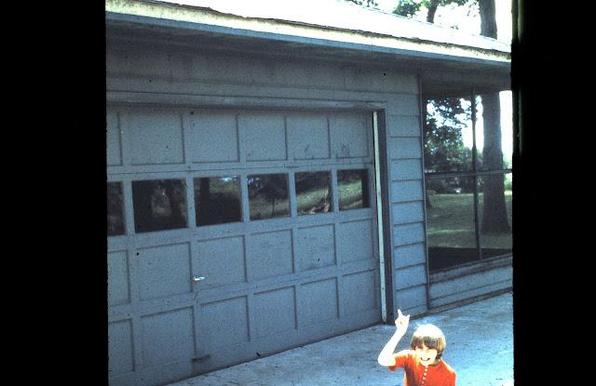 picture of me showing where I fell off the roof