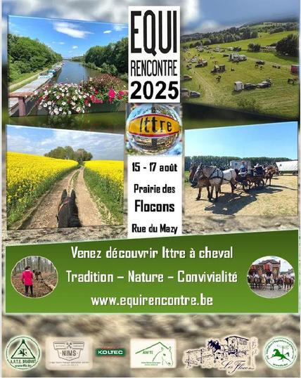 LE rendez-vous belge des randonneurs équestres www.equirencontre.eu