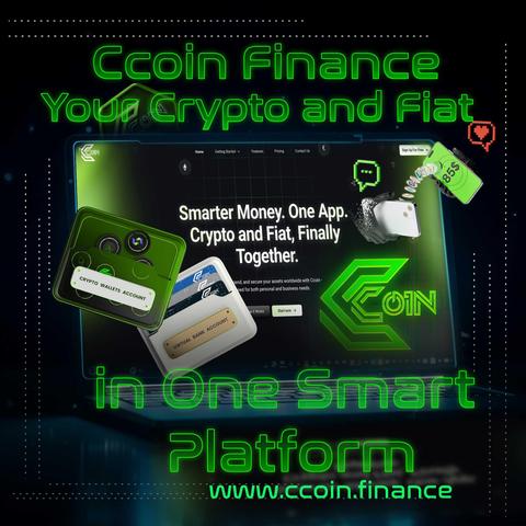 Ccoin Finance - Your Crypto and Fiat in One Smart Platform