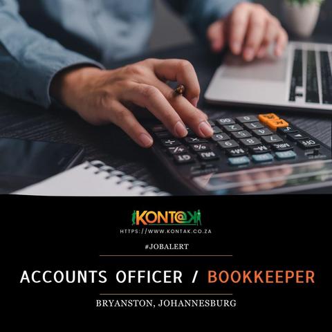 Accounts Officer/Bookkeeper at Kontak Recruitment in Bryanston 