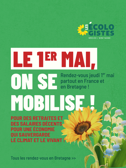 Manifestation du 1er mai en Bretagne