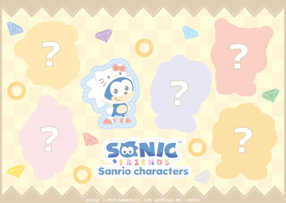Sonic the Hedgehog Joins 2025 Sanrio Character Ranking with Hello Kitty Crossover
