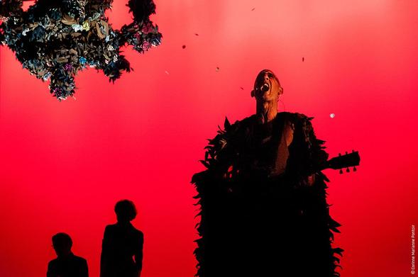 Photo Corinne Marianne Pontoir. Ma Forêt fantôme. Texte Denis Lachaud. Mise en scène Vincent Dussart.