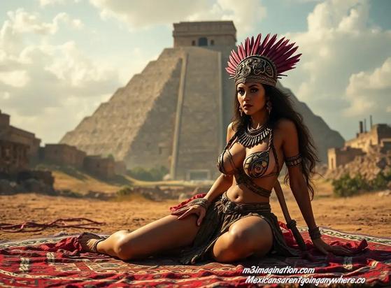 Aztec sexy goddess mexicans