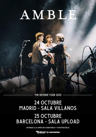 Conciertos de Amble en España con ‘The Reverie Tour’