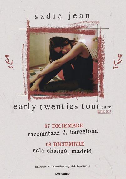 Sadie Jean llega a España en diciembre