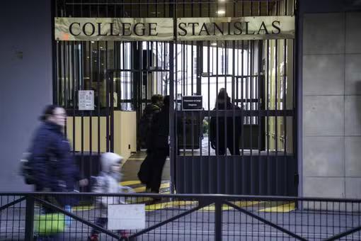 L’établissement scolaire catholique privé Stanislas, à Paris, le 18 janvier 2024.