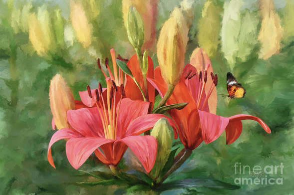 So happy that “Open Wide And Say Ahh” tied for second place in the 4/28/2025 contest “First the Bud” held by the Four Seasons Group. Many thanks to contest administrator Liz Knight and to everyone who voted for my image. Congratulations to the other winners.

https://fineartamerica.com/featured/open-wide-and-say-ahh-lois-bryan.html

#art #giftideas #lilies #butterflies #spring #flowers #digitalhandpainting #NotAi #LoisBryan 