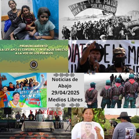Noticias de abajo 29 de abril 2025
https://wp.me/p6BKO7-3Ho
https://go.ivoox.com/rf/145772798
https://archive.org/details/noticiasdeabajo_29abril2025
https://youtu.be/UrXaCjCuC-0