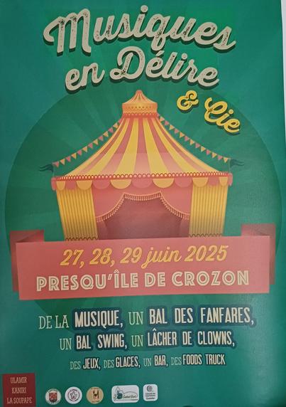 Affiche Musique en délire et Cie