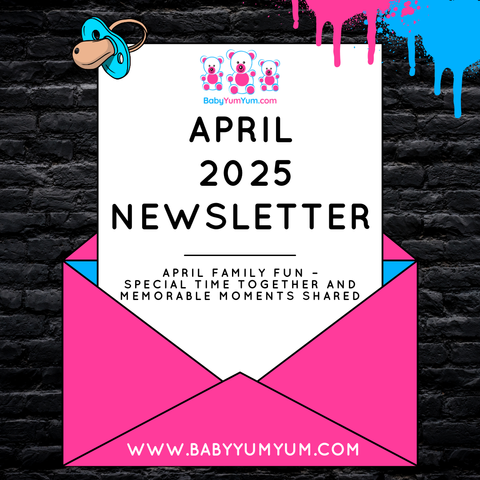 Missed our April edition of the BabyYumYum Newsletter? 🌼 April Family Fun is all about special time together and the memorable moments families shared this month 💛