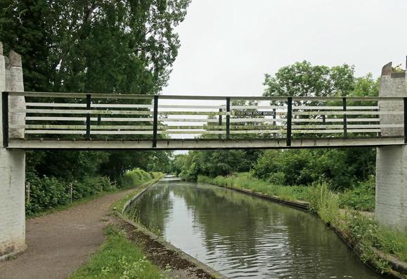 A photo titled "Birmingham and Fazeley Canal", taken near Drayton Manor Swing Bridge by amandabhslater on Flickr.