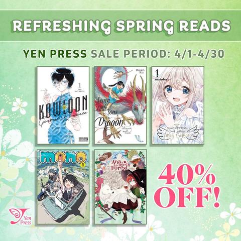 Final Chance: 40% Discount on Kowloon Generic Romance and Mono Manga!