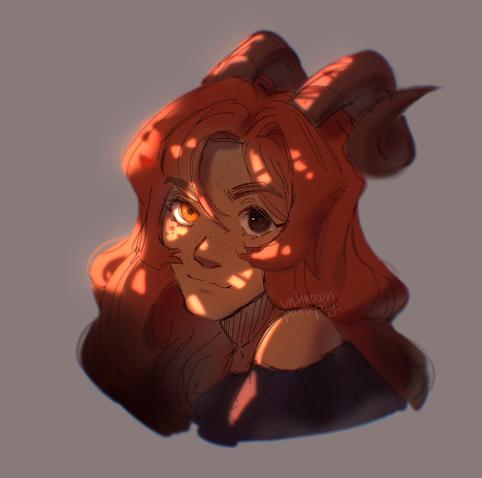 Drawing of a friend's OC