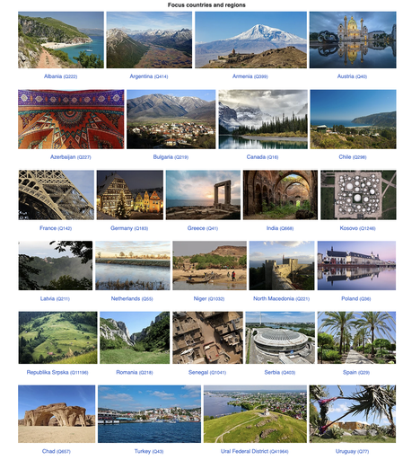 Screenshot of the project's website: The competition is organized by Wikimedia Österreich and supported by Wikimedia Argentina, Wikimedia Canada, Wikimedia Chile, Wikimedia Deutschland, Wikimedia España, Wikimédia France, Wikimedia Nederland, Wikimédiens du Niger User Group, Wikimedia Community User Group Sénégal, Wikimedians of Tchad User Group, Wikimedistas de Uruguay, Volunteer Supporters Network and Wikimedia CEE Hub. 