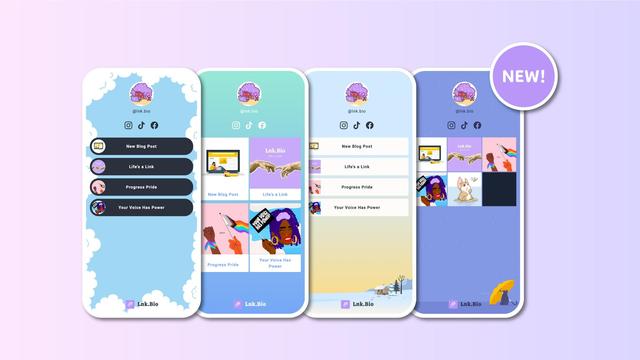Linkinbio templates