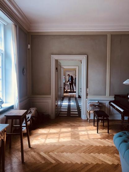 The view throughout the house  so much life, energy, sound, curiosity and music resonating during these days