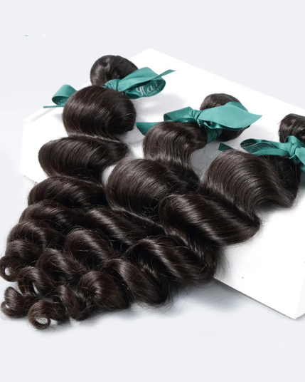 Premium Raw Indian Temple Wefted Hair – Round Wave  | 100% Original | 100g– Bella Hararo