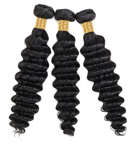 Premium Raw Indian Temple Wefted Hair Deep Wave| 100% Original | 100g– Bella Hararo