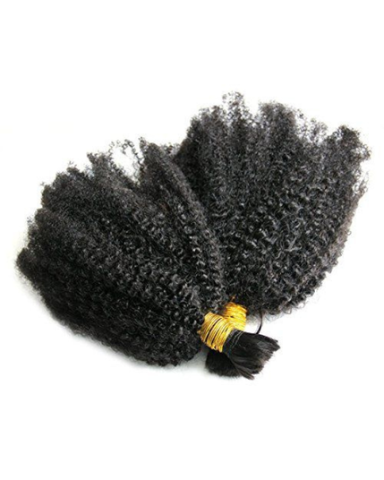 Premium Raw Indian Temple Bulk Hair – Kinky Curly | 100% Virgin Temple Hair | 100g– Bella Hararo
