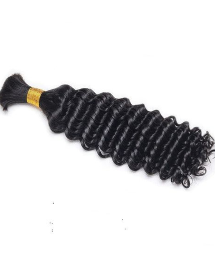 Premium Raw Indian Temple Bulk Hair – Indian Curly | 100% Virgin Temple Hair | 100g– Bella Hararo