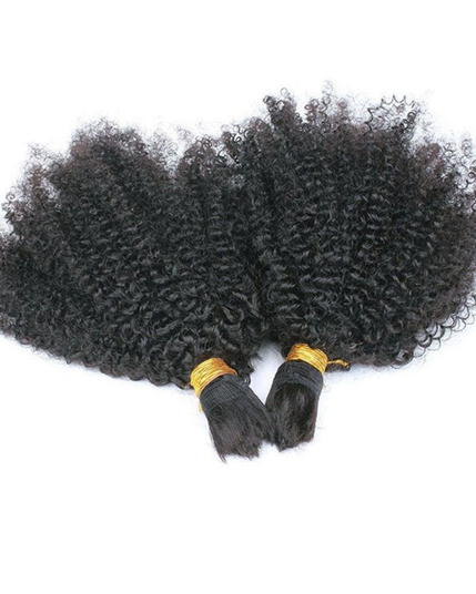 Premium Raw Indian Temple Bulk Hair – Indian Curly | 100% Virgin Temple Hair | 100g– Bella Hararo