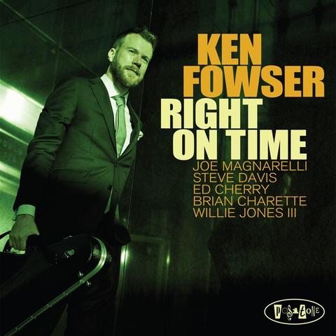 An image of the cover of the record album 'Right on Time' by Ken Fowser
