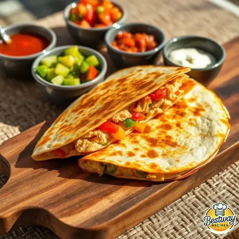 Chicken Quesadillas