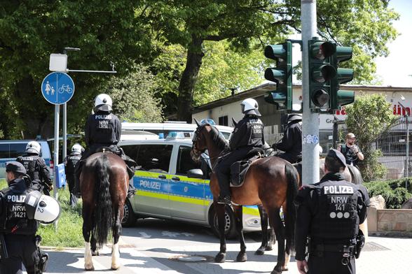 Pferdestaffel der Polizei 