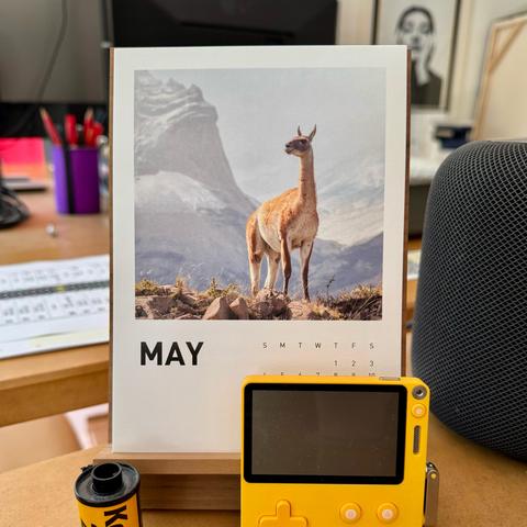 Austin Mann’s May calendar page