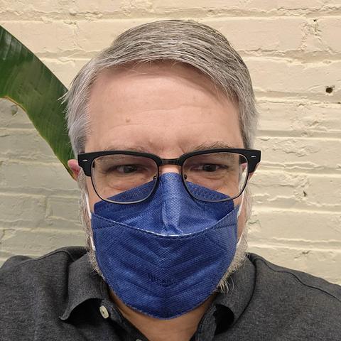 Me in my mask.