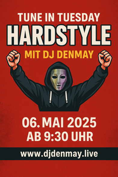 Hardstyle DJ - DJ DenMay - Live auf Twitch
